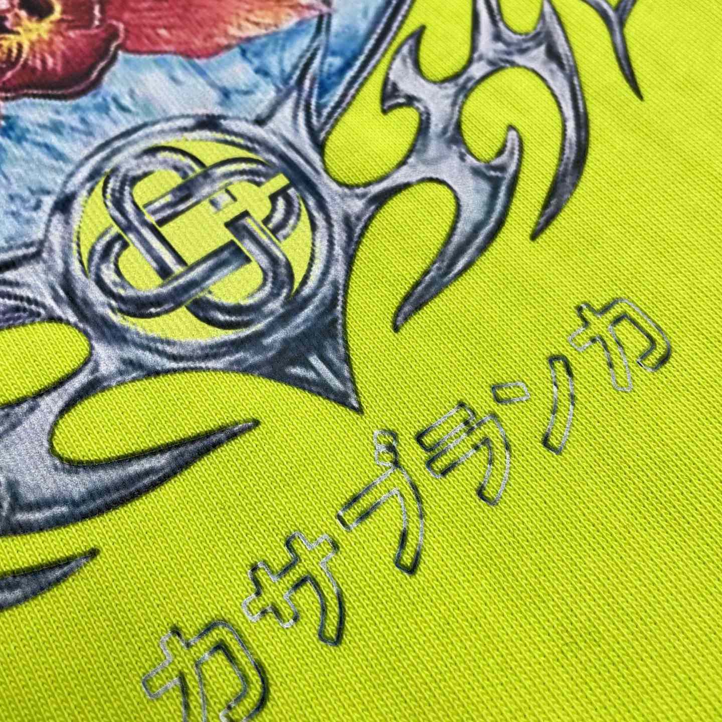 Casablanca Blades Oversized Short Sleeve T-Shirt   C1086 - FashionPlug