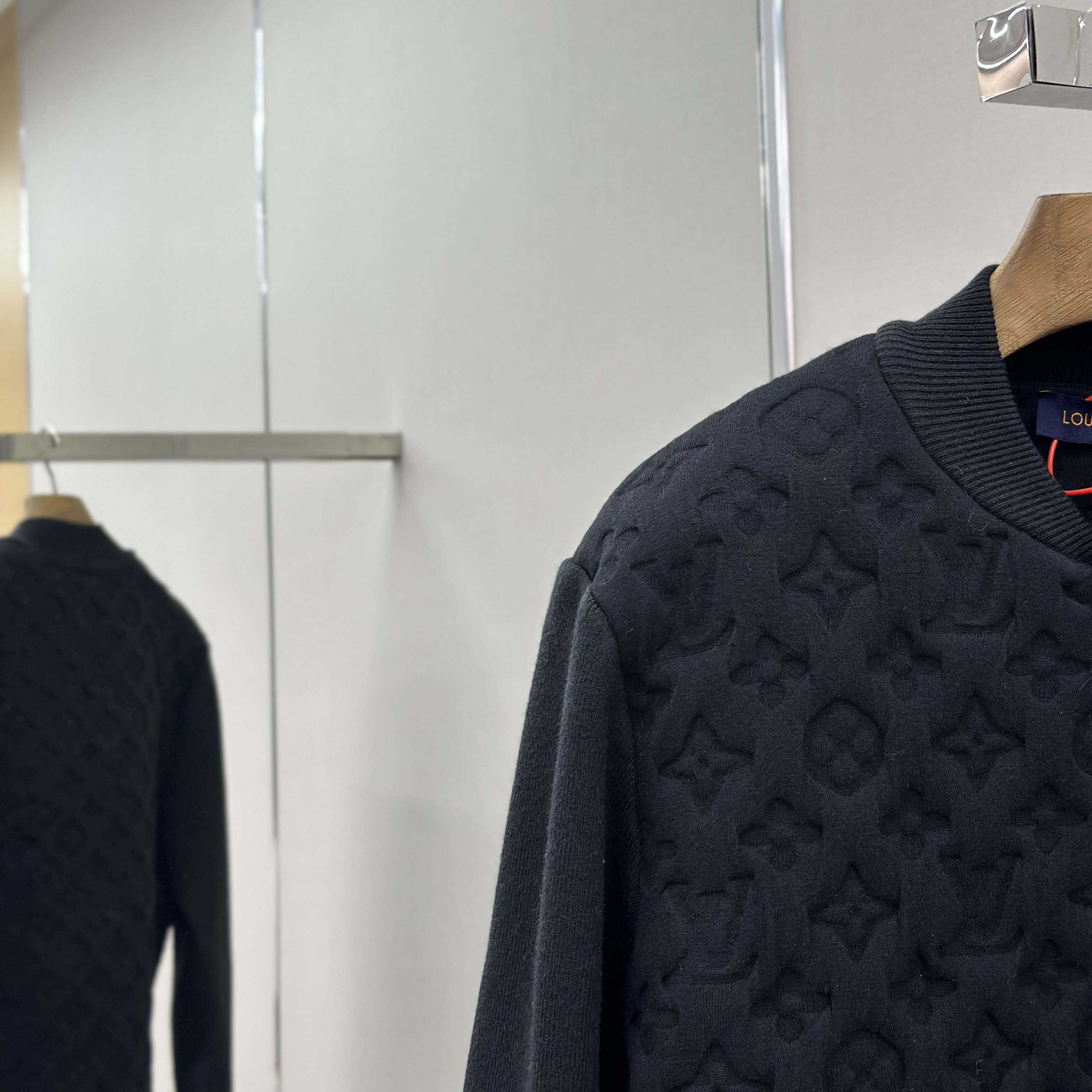 Louis Vuitton Monogram Padded Wool Blend Bomber   1AGJV7 - FashionPlug