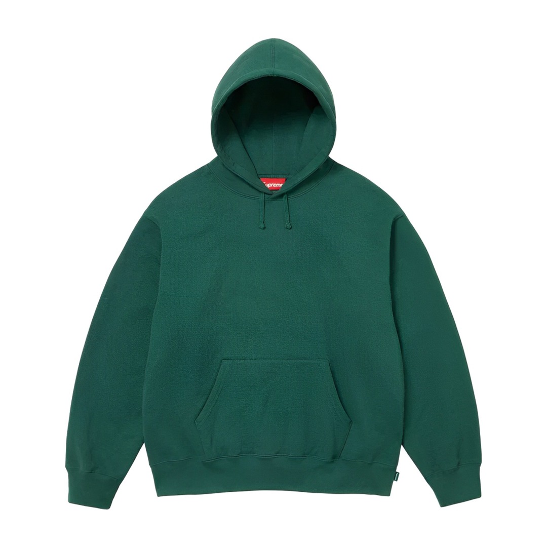 Supreme Satin Appliqué Hooded Sweatshirt - FashionPlug