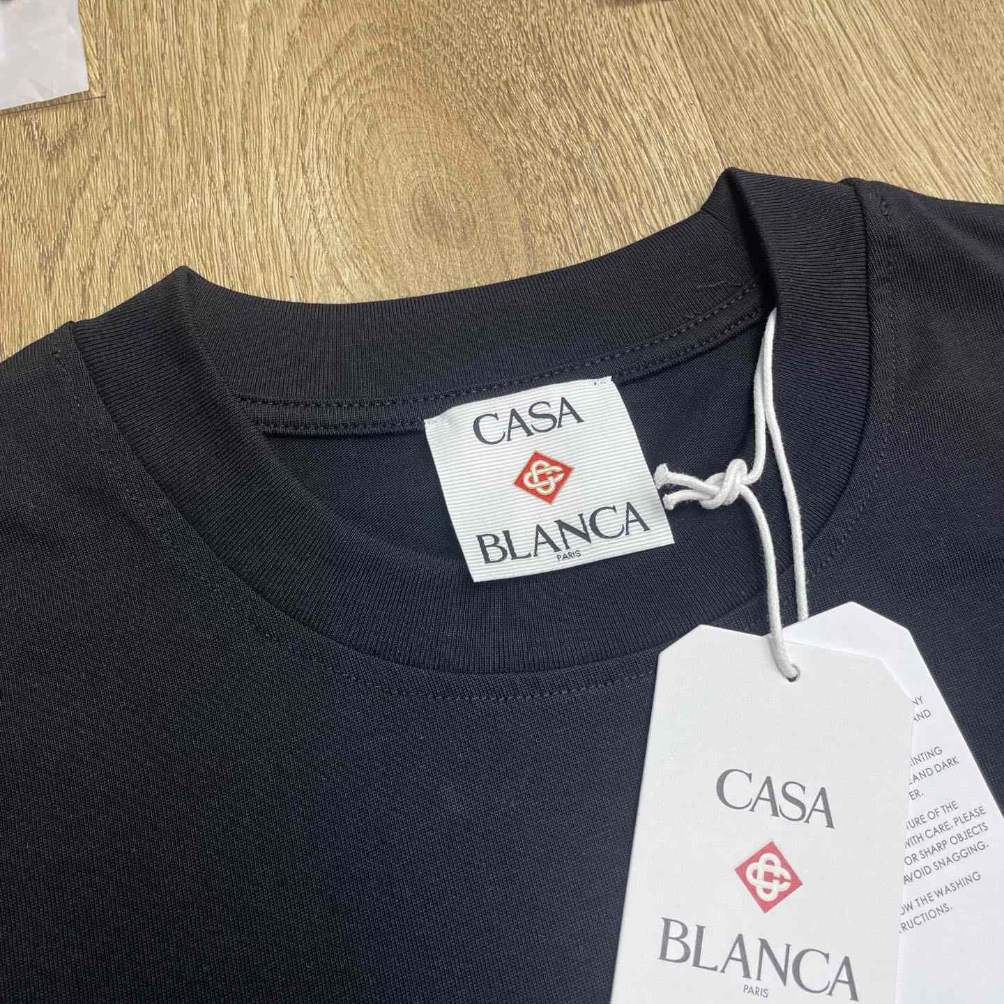 Casablanca Gradient Square Short Sleeve T-Shirt   C1101 - FashionPlug