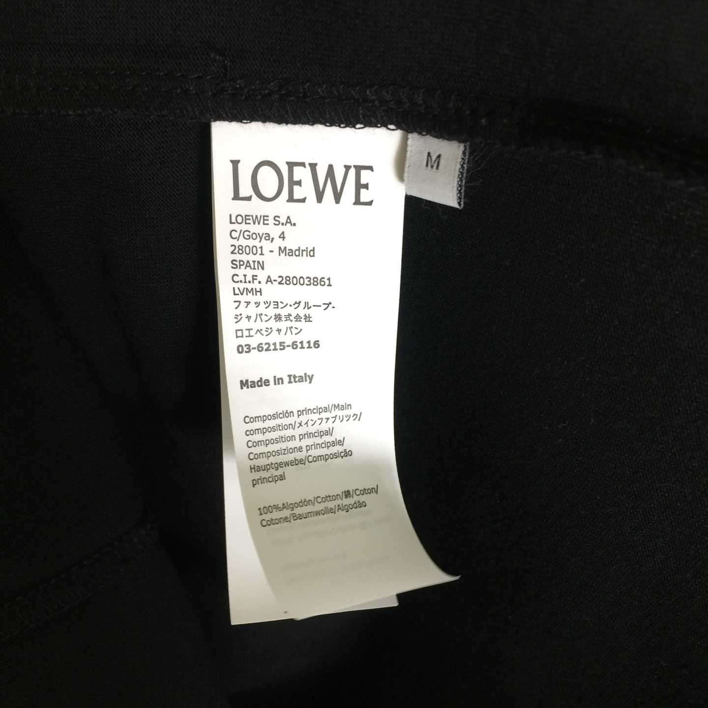 Loewe Relaxed Fit T-shirt In Cotton - FashionPlug