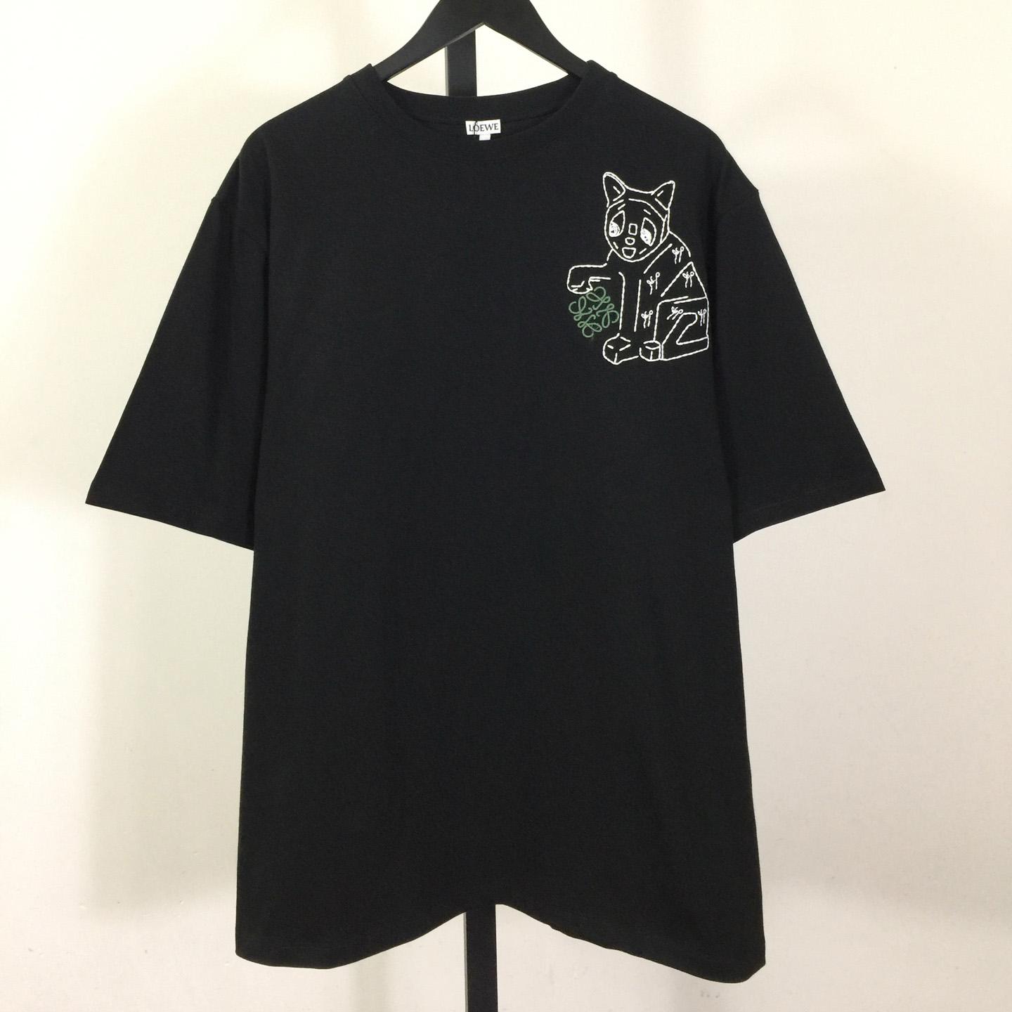 Loewe Relaxed Fit T-shirt In Cotton - FashionPlug