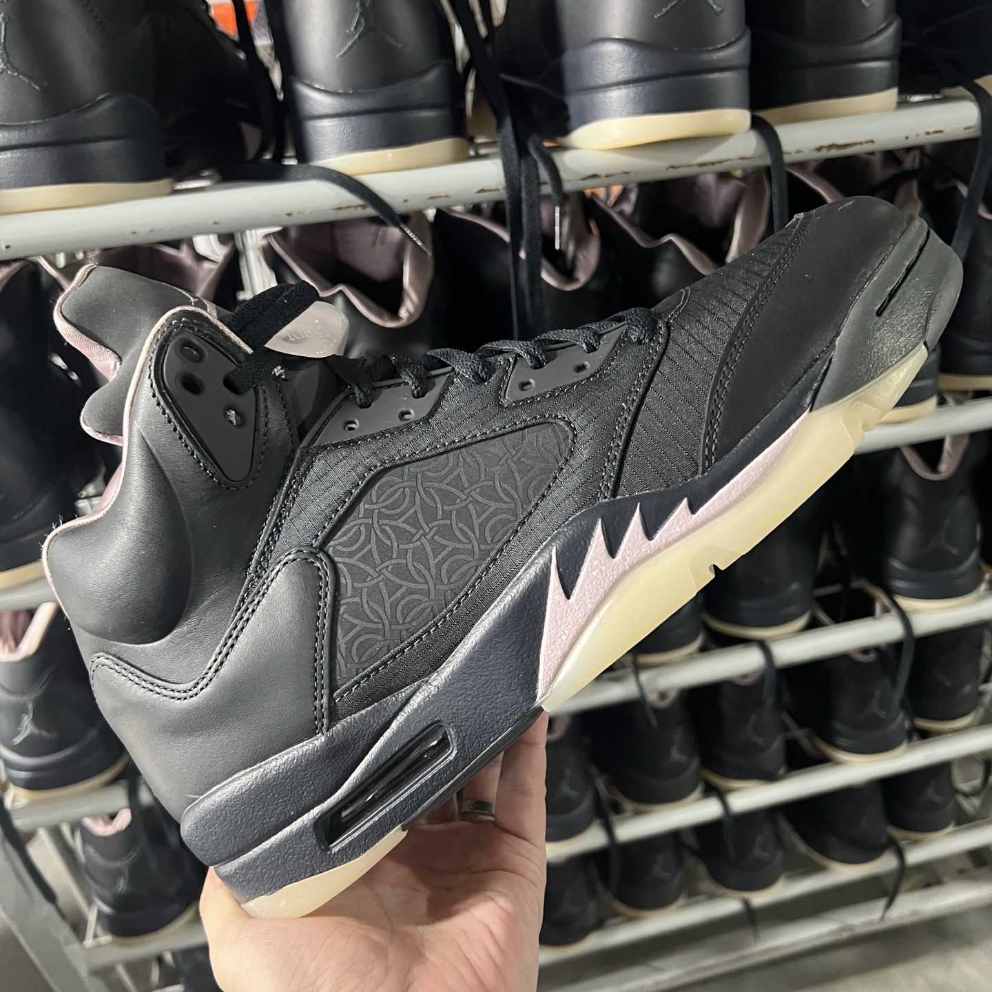 PSG x Air Jordan 5 “Off Noir” HQ3004-001  - FashionPlug
