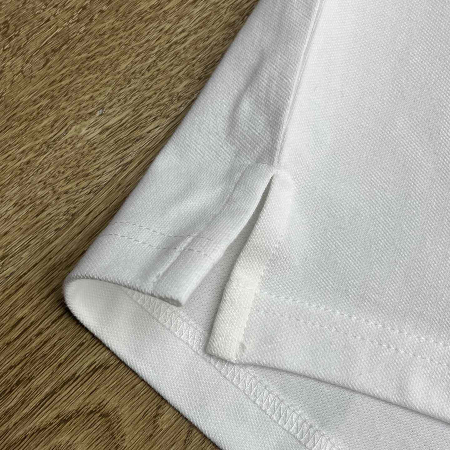 Casablanca Laurel Pique Short Sleeve Polo Shirt    c1097 - FashionPlug