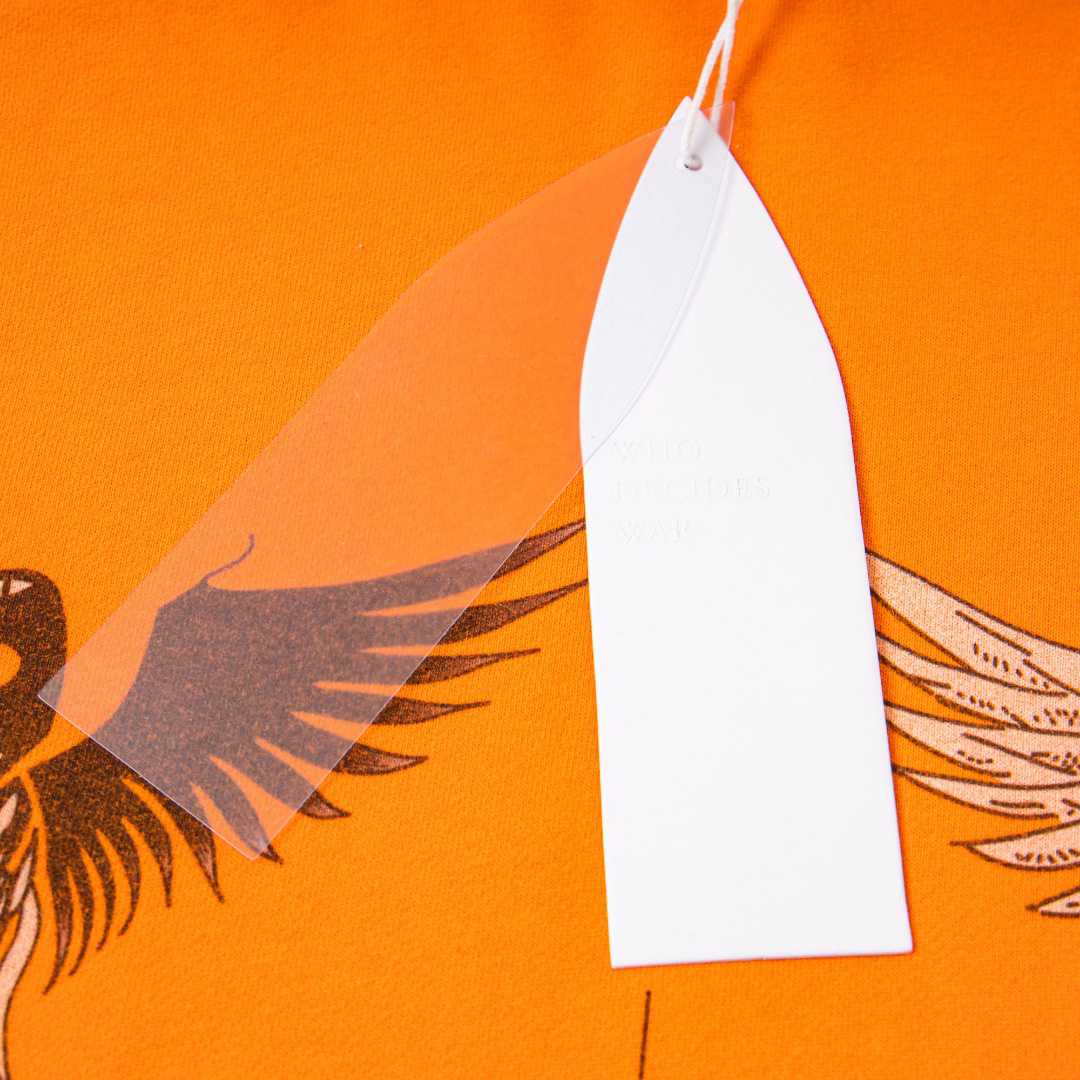 Who Decides War Nefarious Bird-print Hoodie - FashionPlug