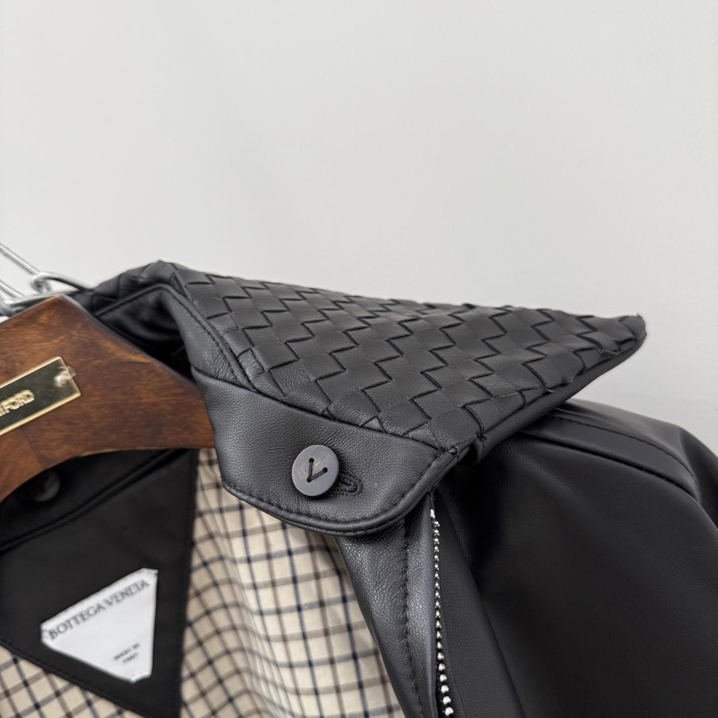 Bottega Veneta Leather Blouson - FashionPlug