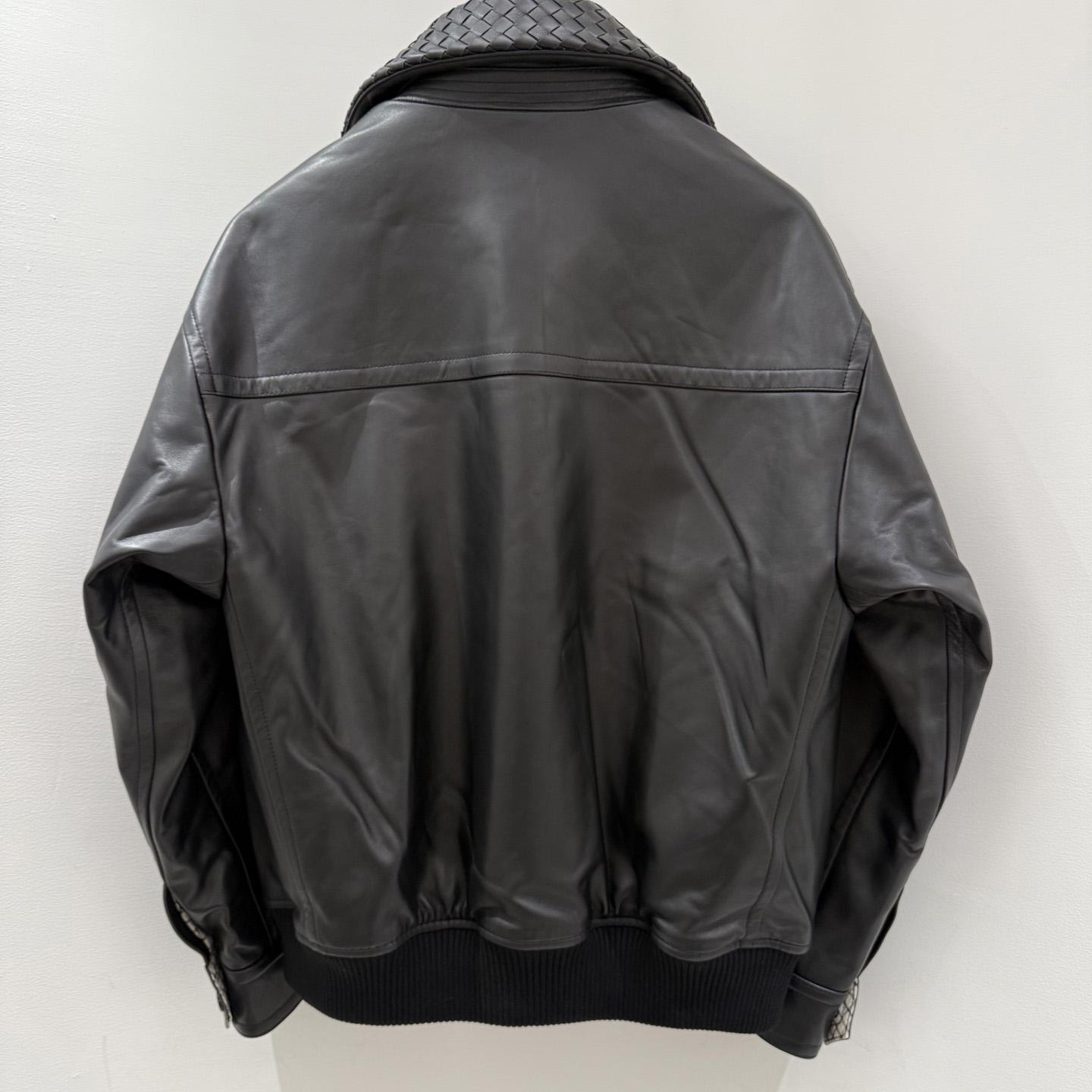 Bottega Veneta Leather Blouson - FashionPlug