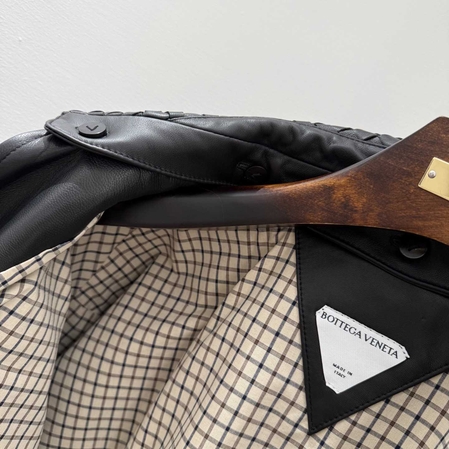 Bottega Veneta Leather Blouson - FashionPlug