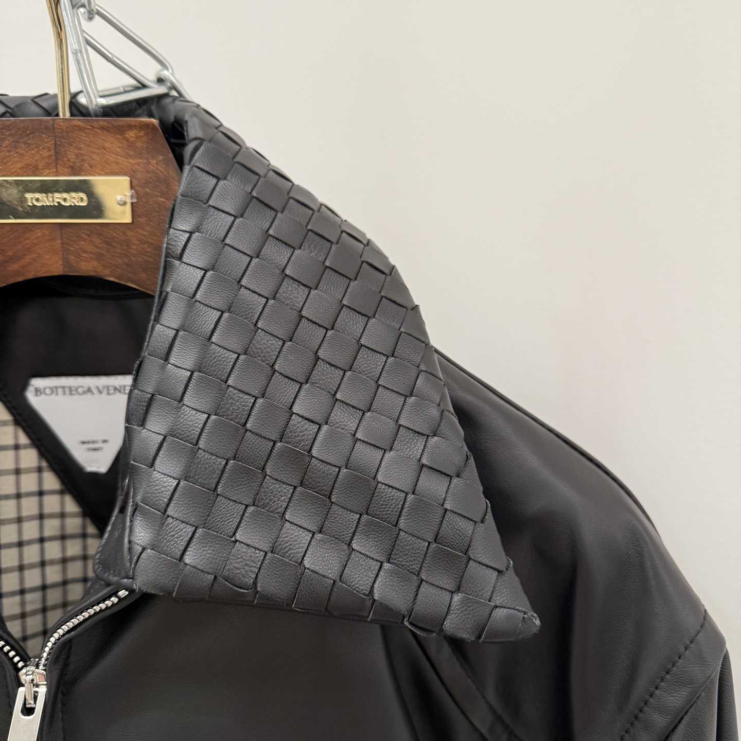 Bottega Veneta Leather Blouson - FashionPlug