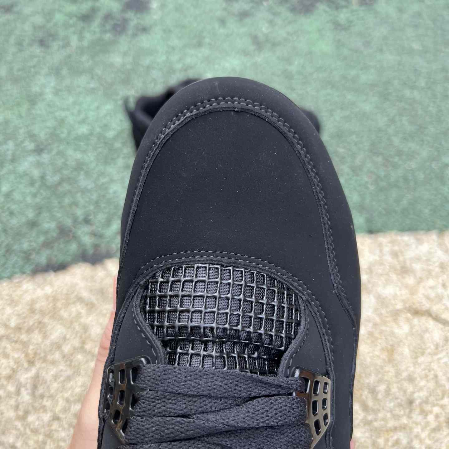 Air Jordan 4 “Black Cat” Football Edition CU1110-010 - FashionPlug