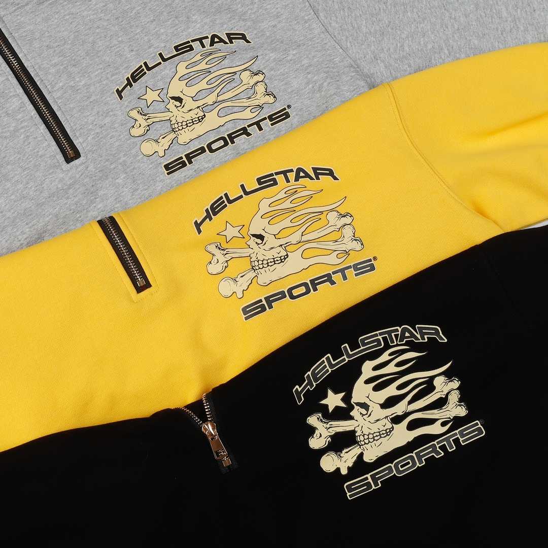 Hellstar Half Zip Sweatshirt - FashionPlug