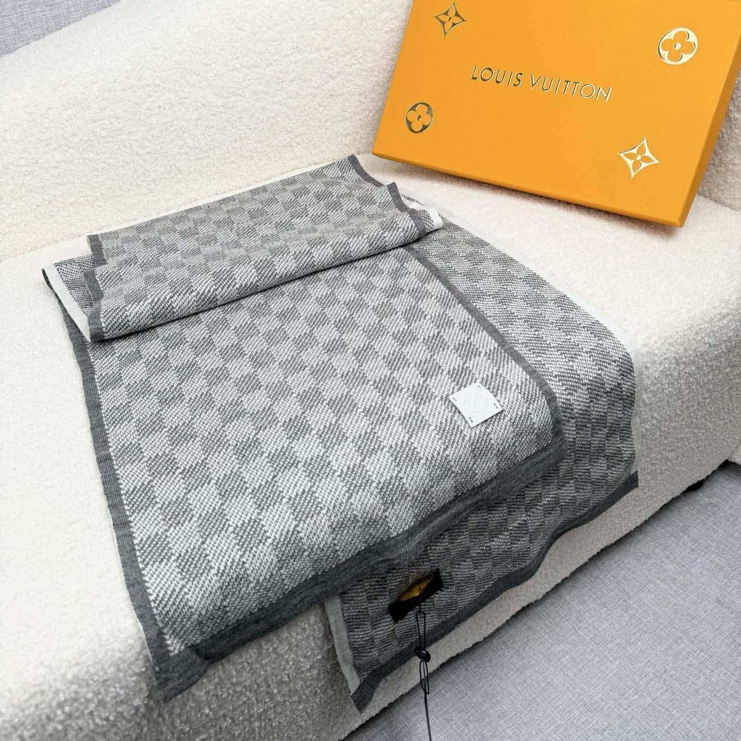 Louis Vuitton Damier Scarf   30*180cm - FashionPlug