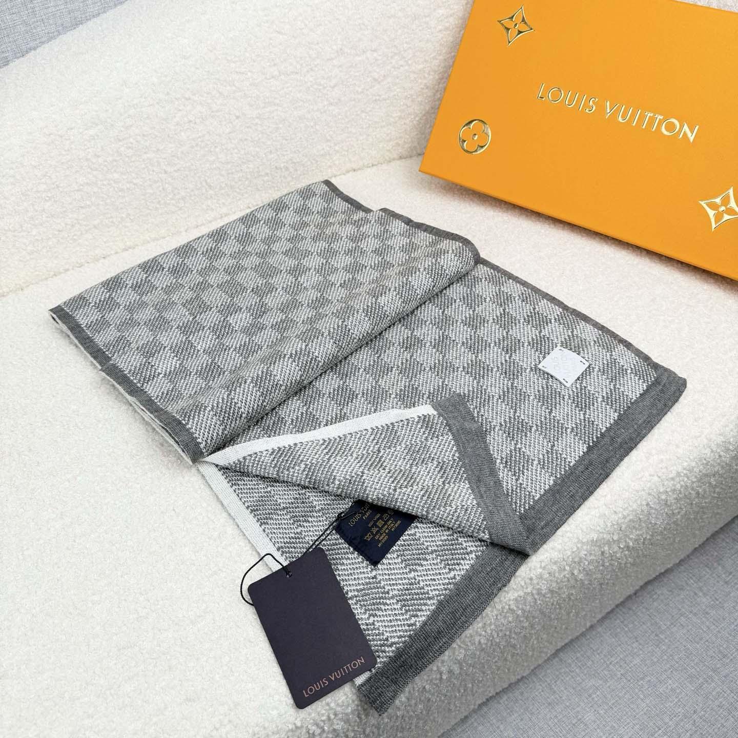 Louis Vuitton Damier Scarf   30*180cm - FashionPlug