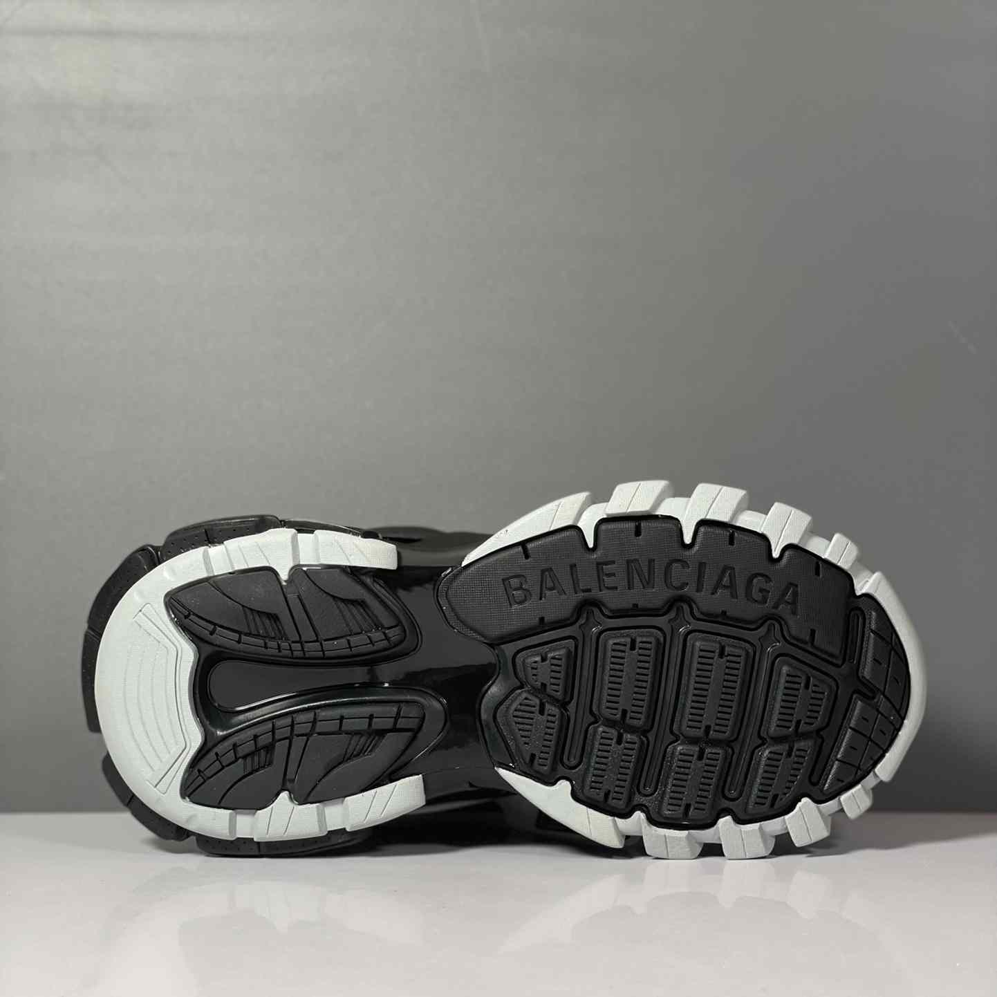 Balenciaga Track Sneaker 'Black Silver' - FashionPlug