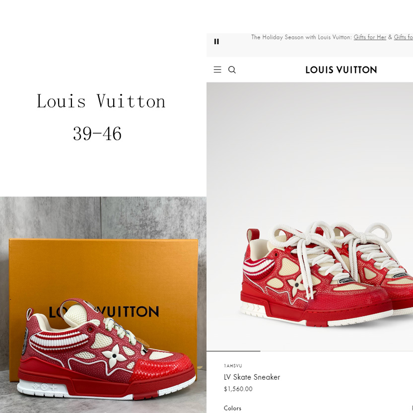 Louis Vuitton LV Skate Sneaker     1AHSVU - FashionPlug