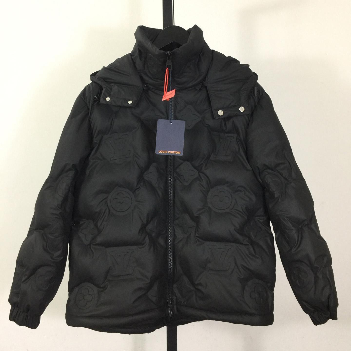 Louis Vuitton Monogram Padded Hooded Blouson - FashionPlug