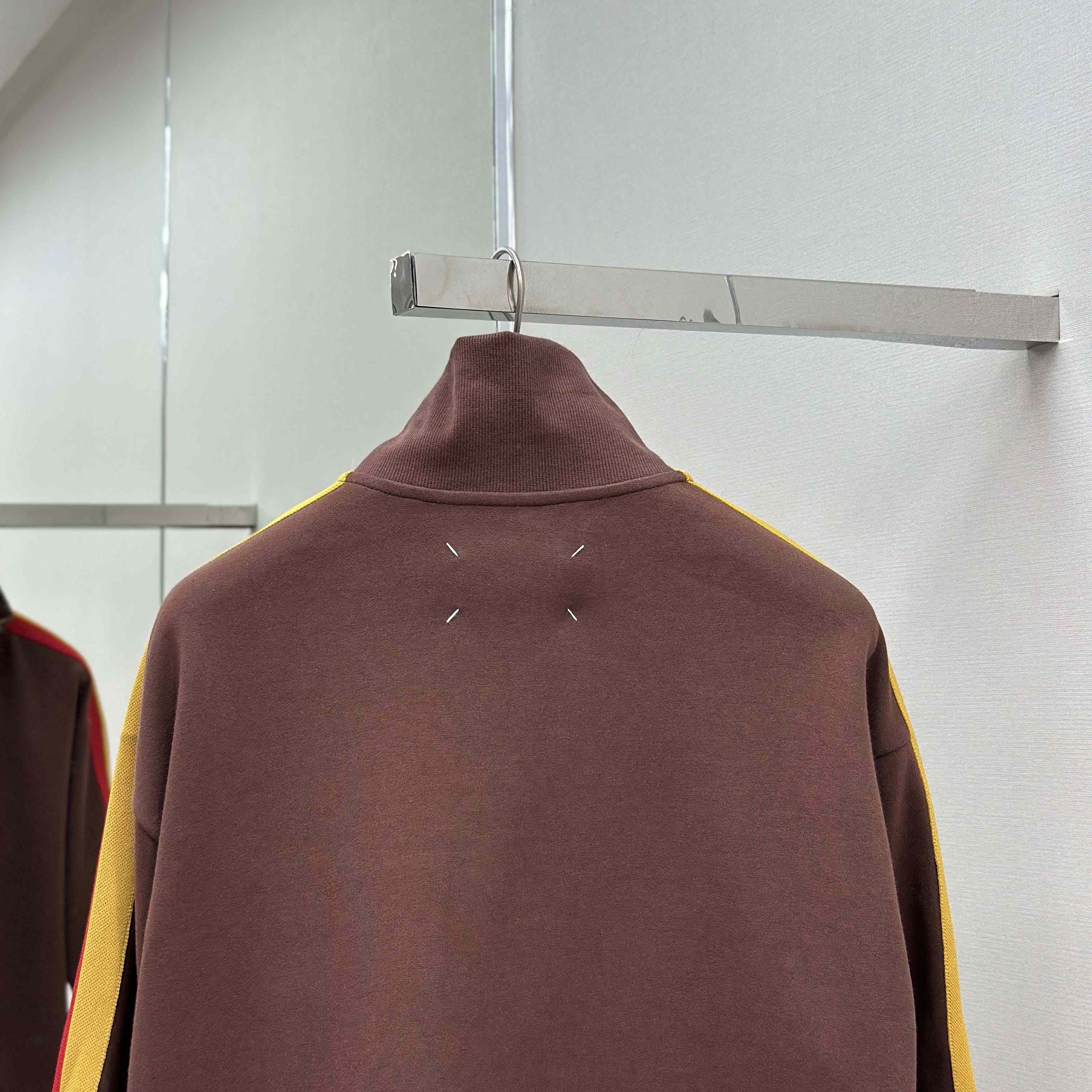 Maison Margiela Zippered High-neck Sweatshirt - FashionPlug