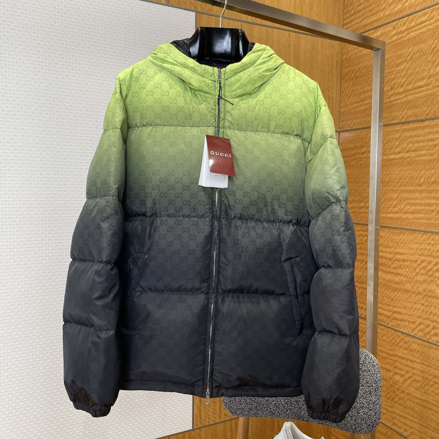 Gucci Printed Poplin Tech Zip Jacket - FashionPlug