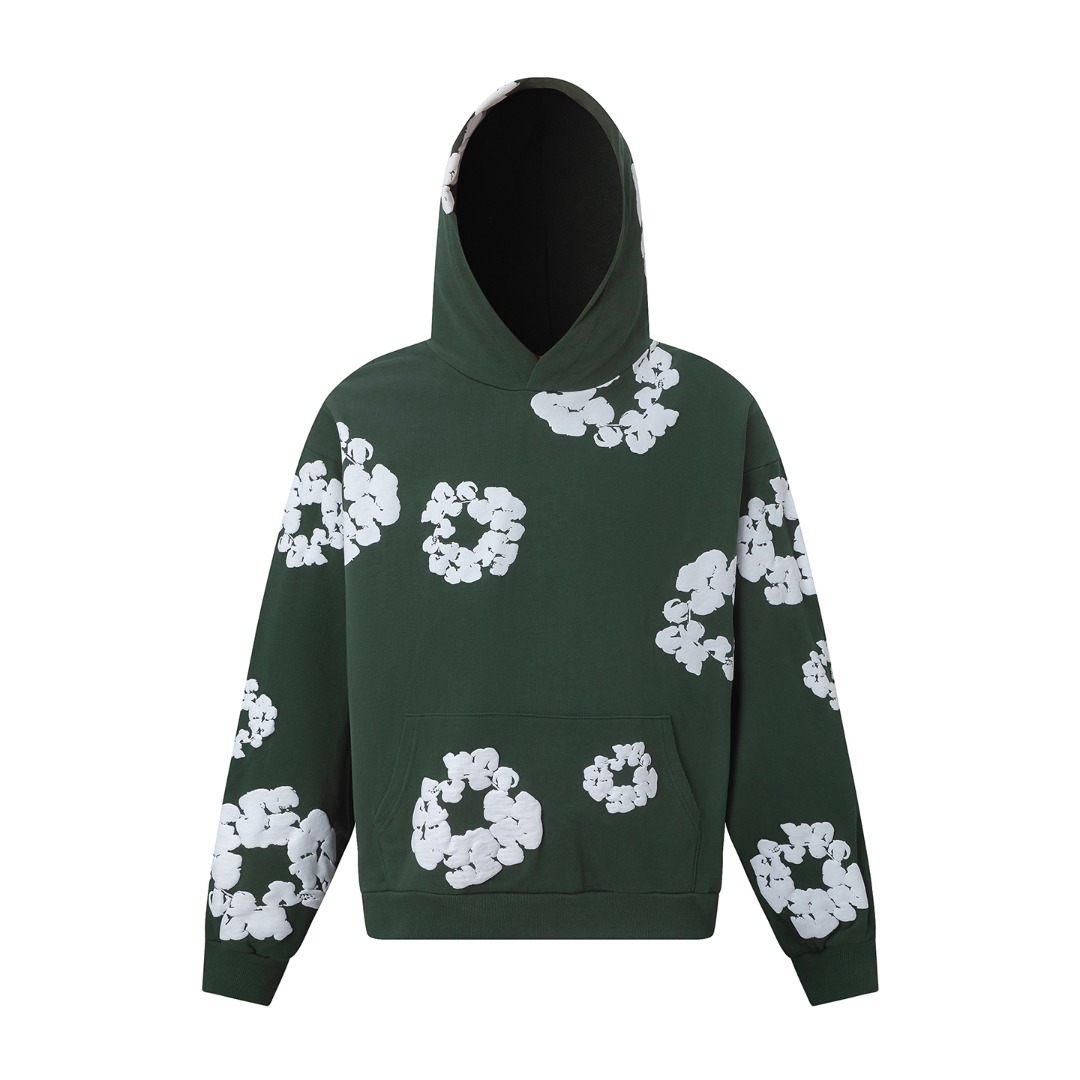 Denim Tears Cotton Hoodie And Sweatpant - FashionPlug