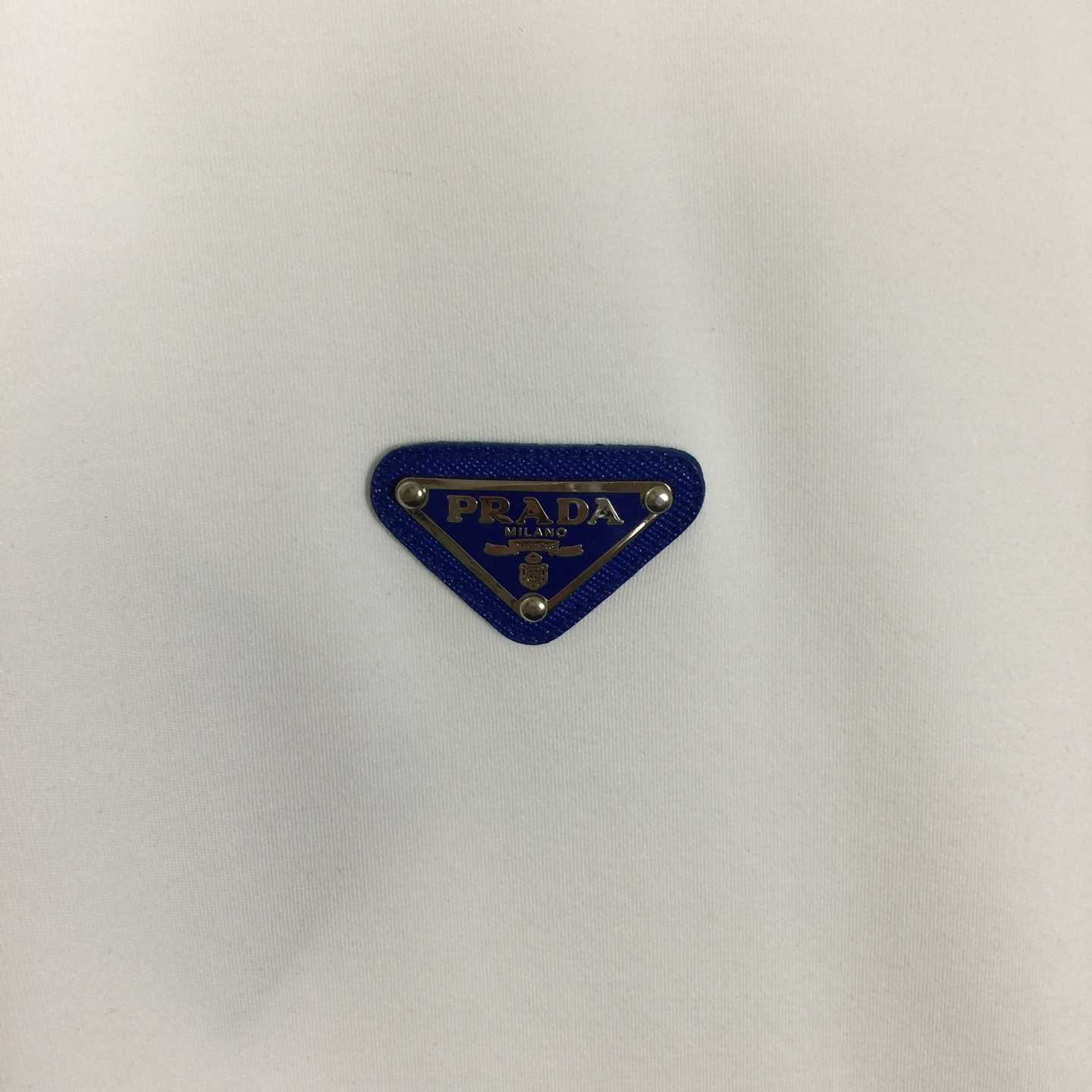 Prada Logo Cotton Tee - FashionPlug