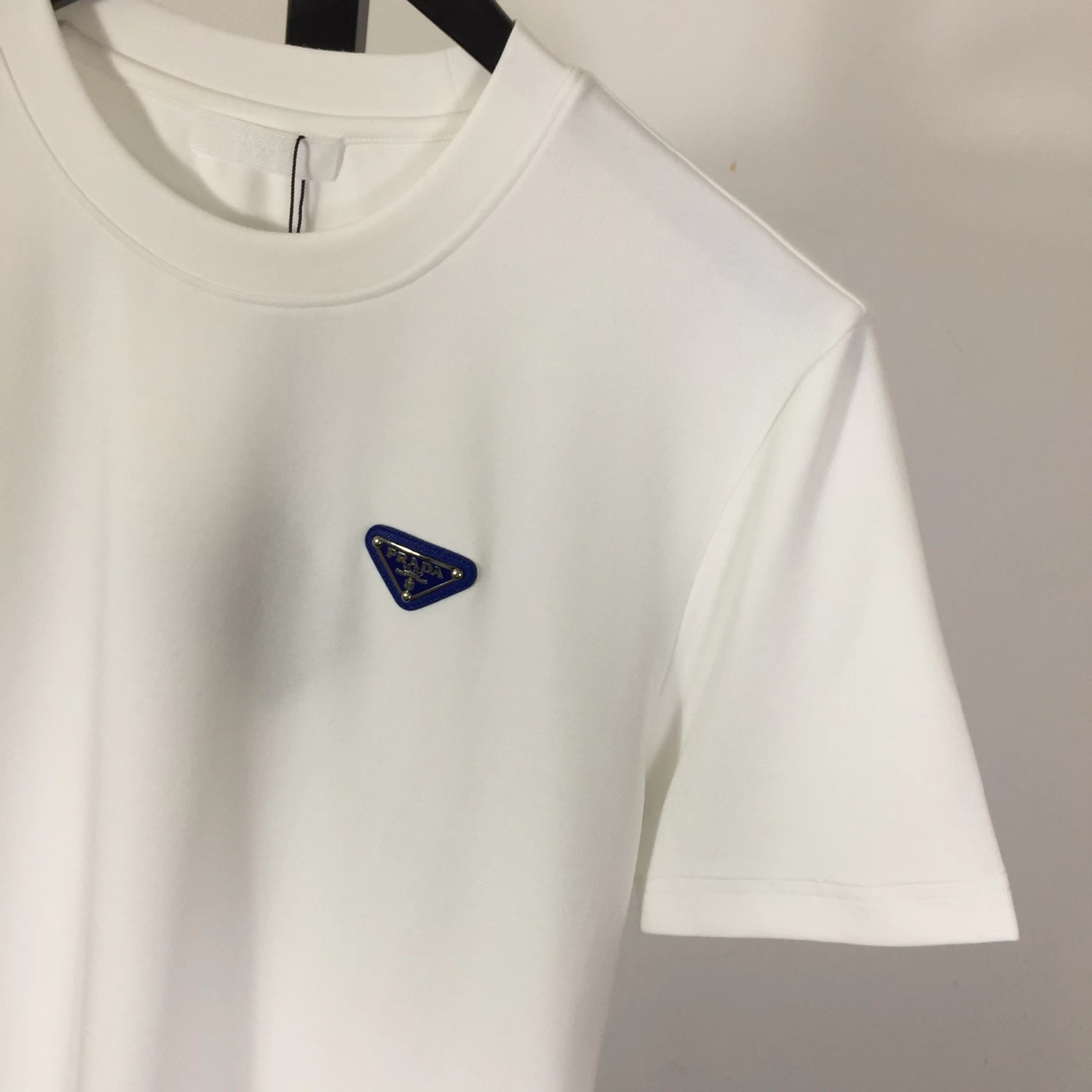 Prada Logo Cotton Tee - FashionPlug