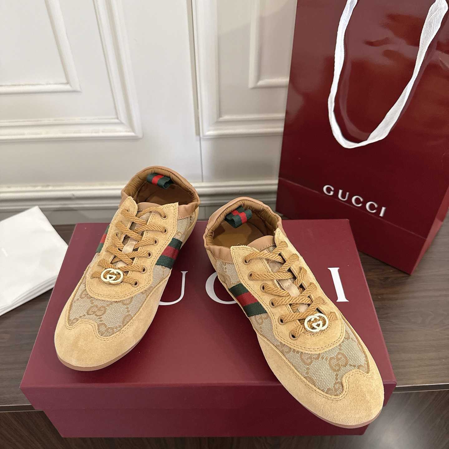 Gucci Women's Gucci Shift Sneaker - FashionPlug