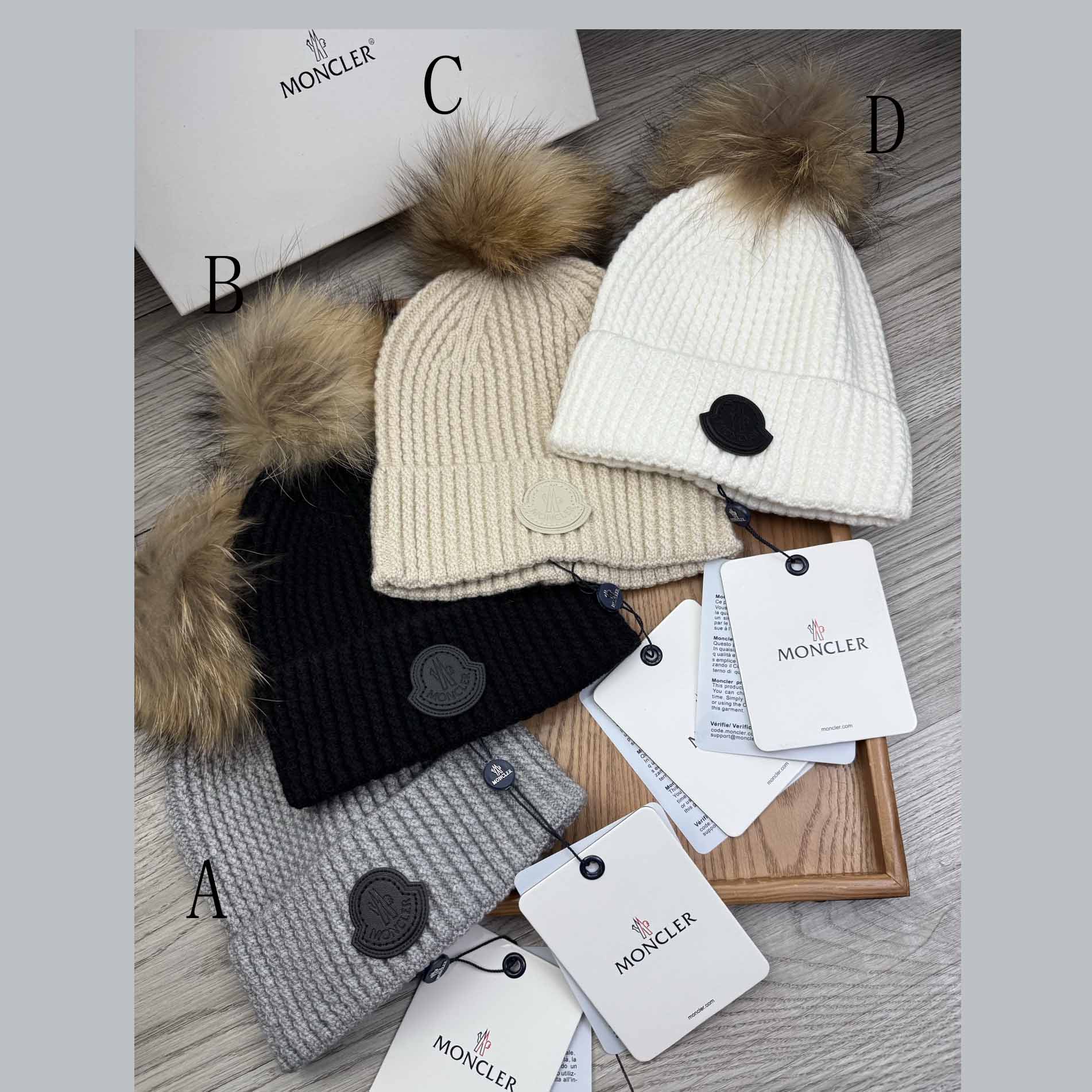 Moncler Beanie  - FashionPlug