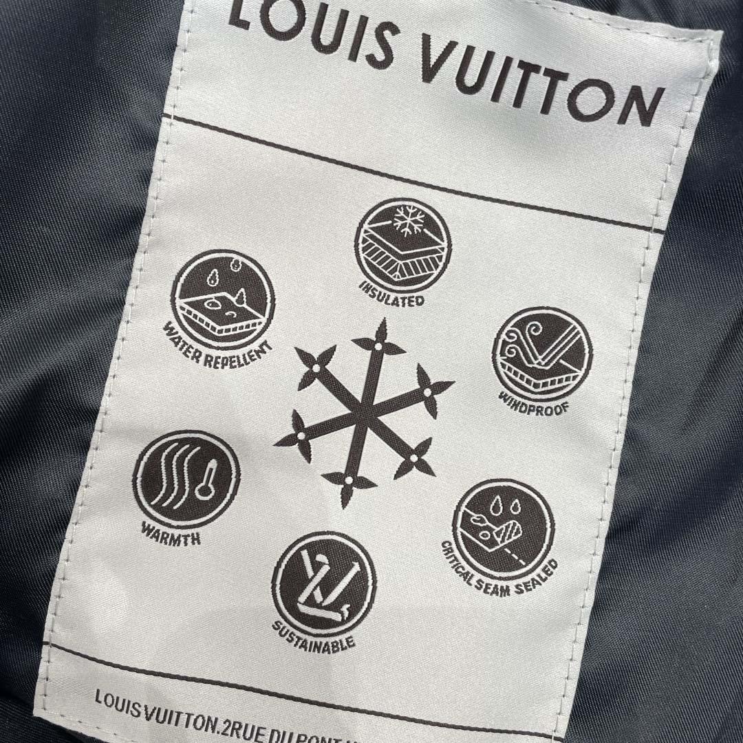 Louis Vuitton Elegant Monogram Knitted Down Blouson  1AJBWO - FashionPlug