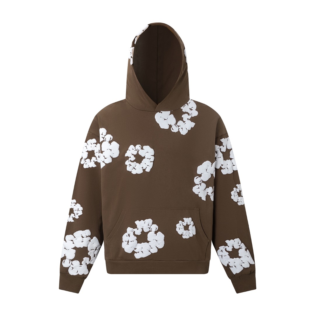 Denim Tears Cotton Hoodie And Sweatpant - FashionPlug