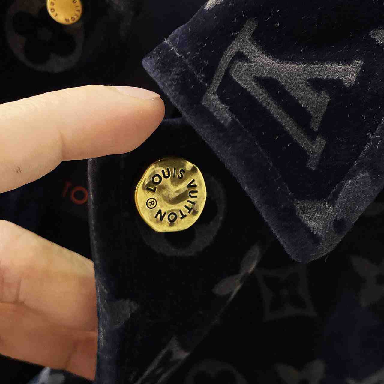 Louis Vuitton Monogram Denim Jacket - FashionPlug