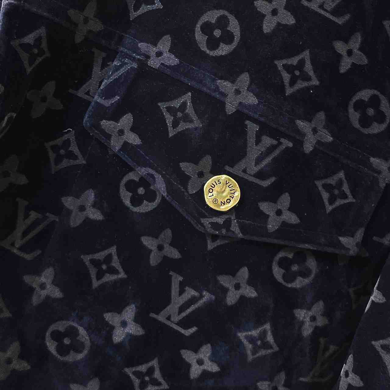 Louis Vuitton Monogram Denim Jacket - FashionPlug