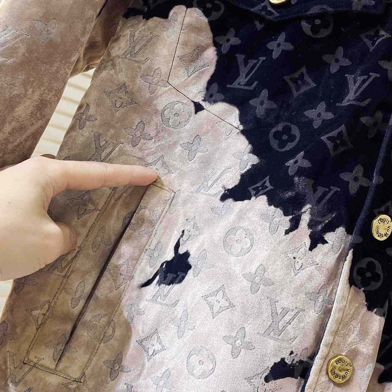 Louis Vuitton Monogram Denim Jacket - FashionPlug