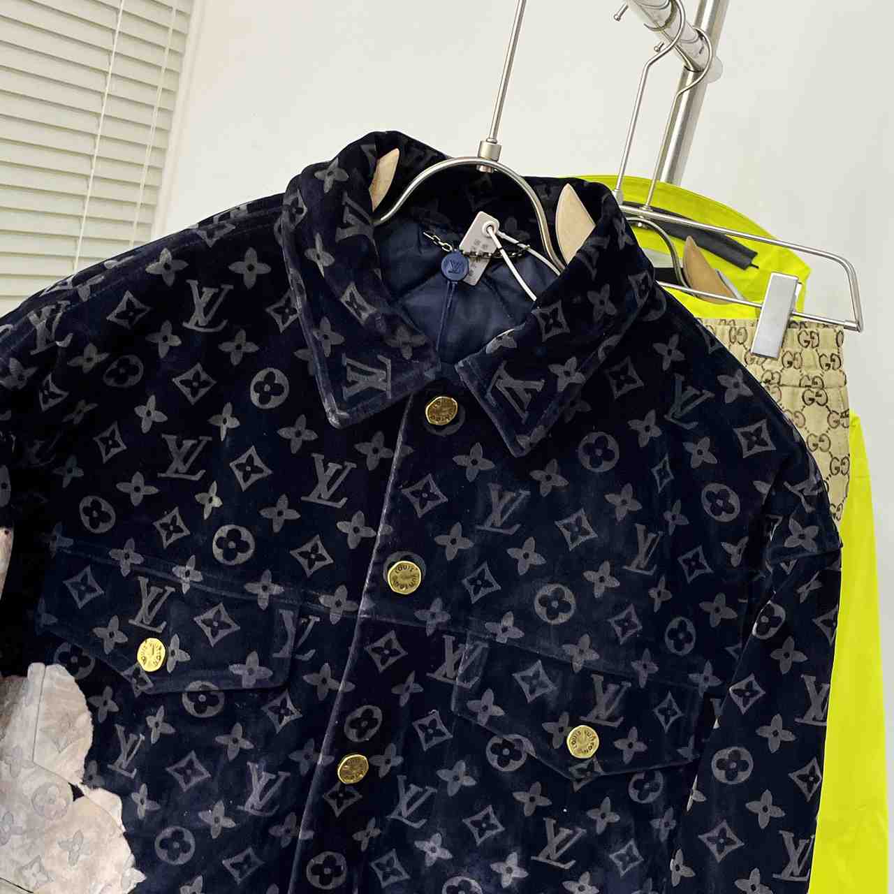 Louis Vuitton Monogram Denim Jacket - FashionPlug