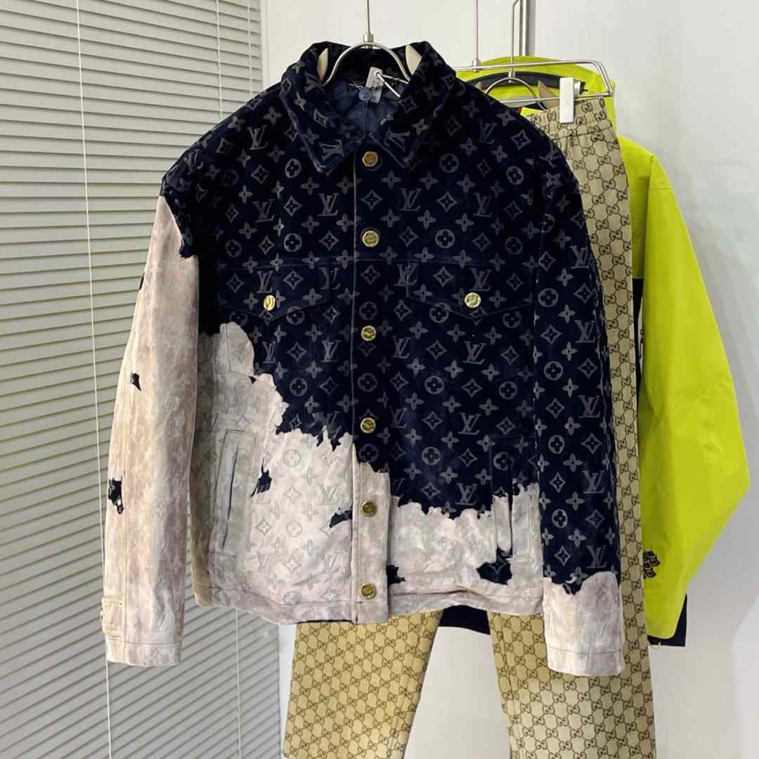 Louis Vuitton Monogram Denim Jacket - FashionPlug