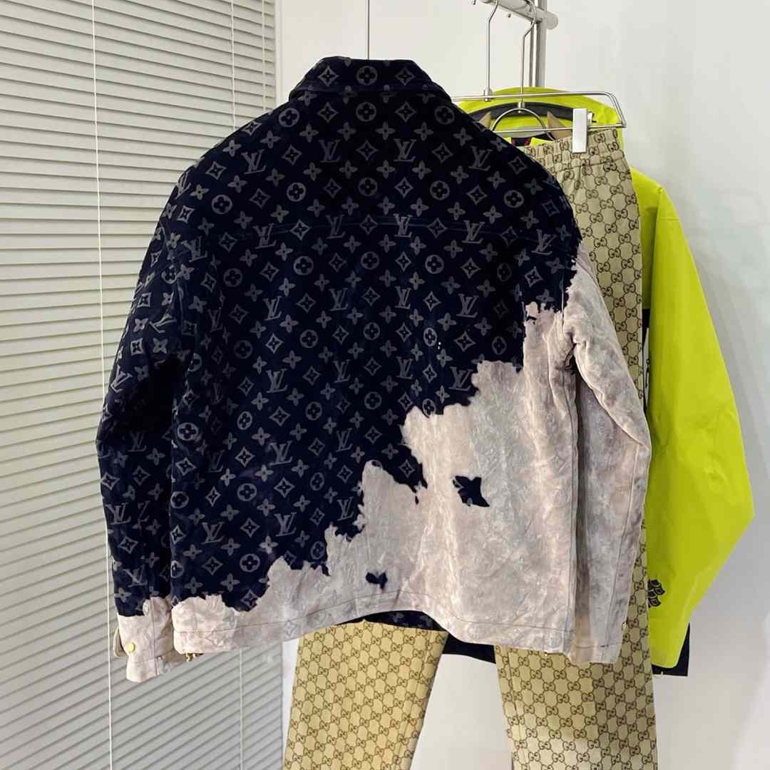 Louis Vuitton Monogram Denim Jacket - FashionPlug