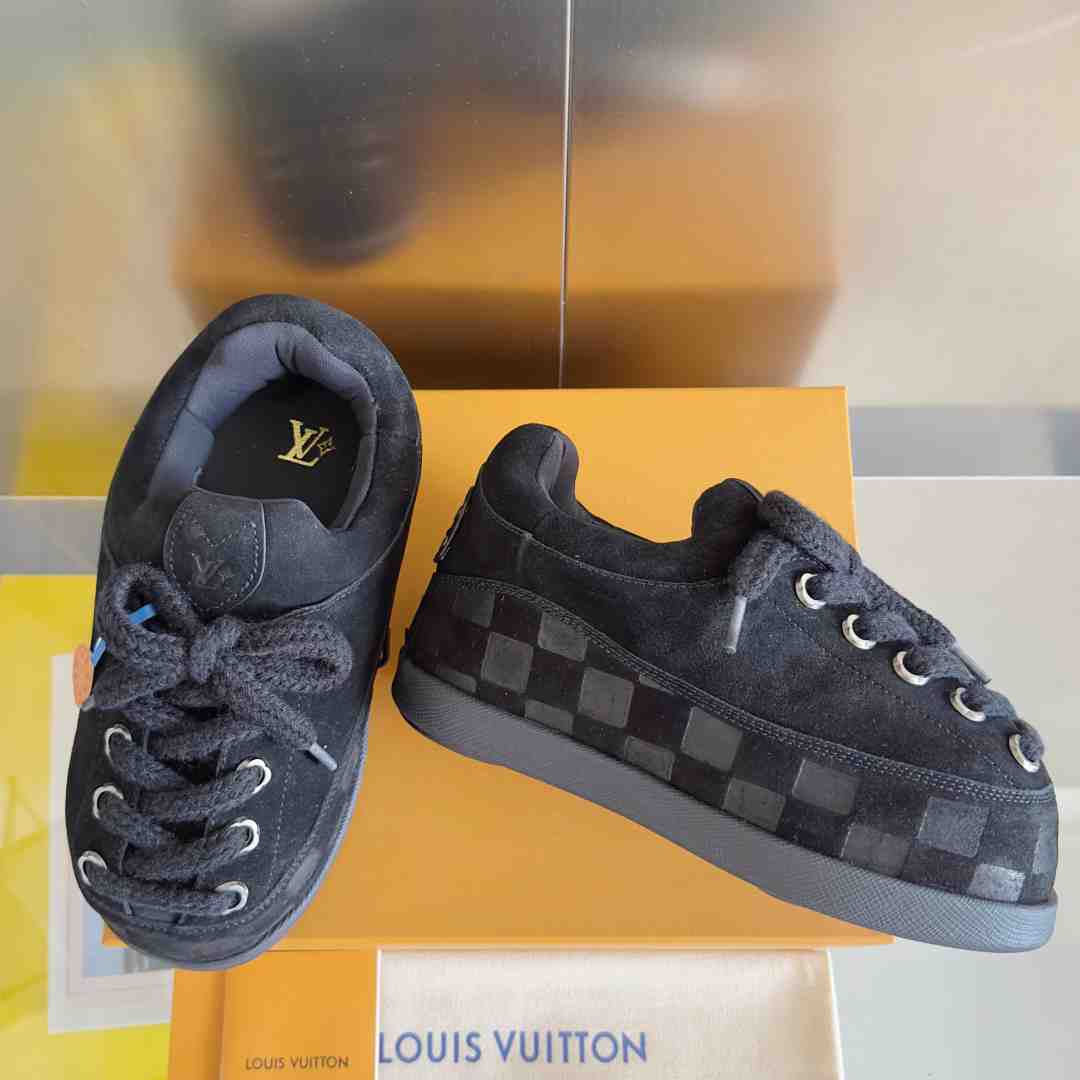 Louis Vuitton LV Yeti Lace Up Shoe   - FashionPlug