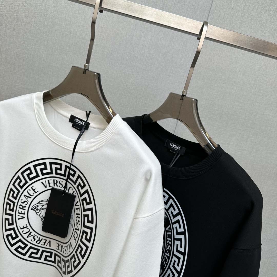 Versace Cotton Sweatshirt - FashionPlug