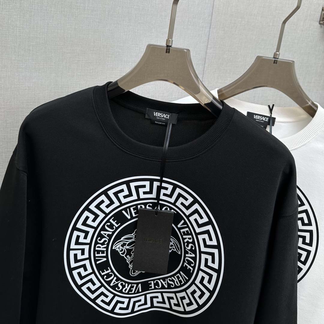 Versace Cotton Sweatshirt - FashionPlug