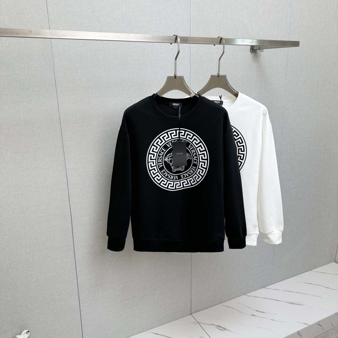 Versace Cotton Sweatshirt - FashionPlug