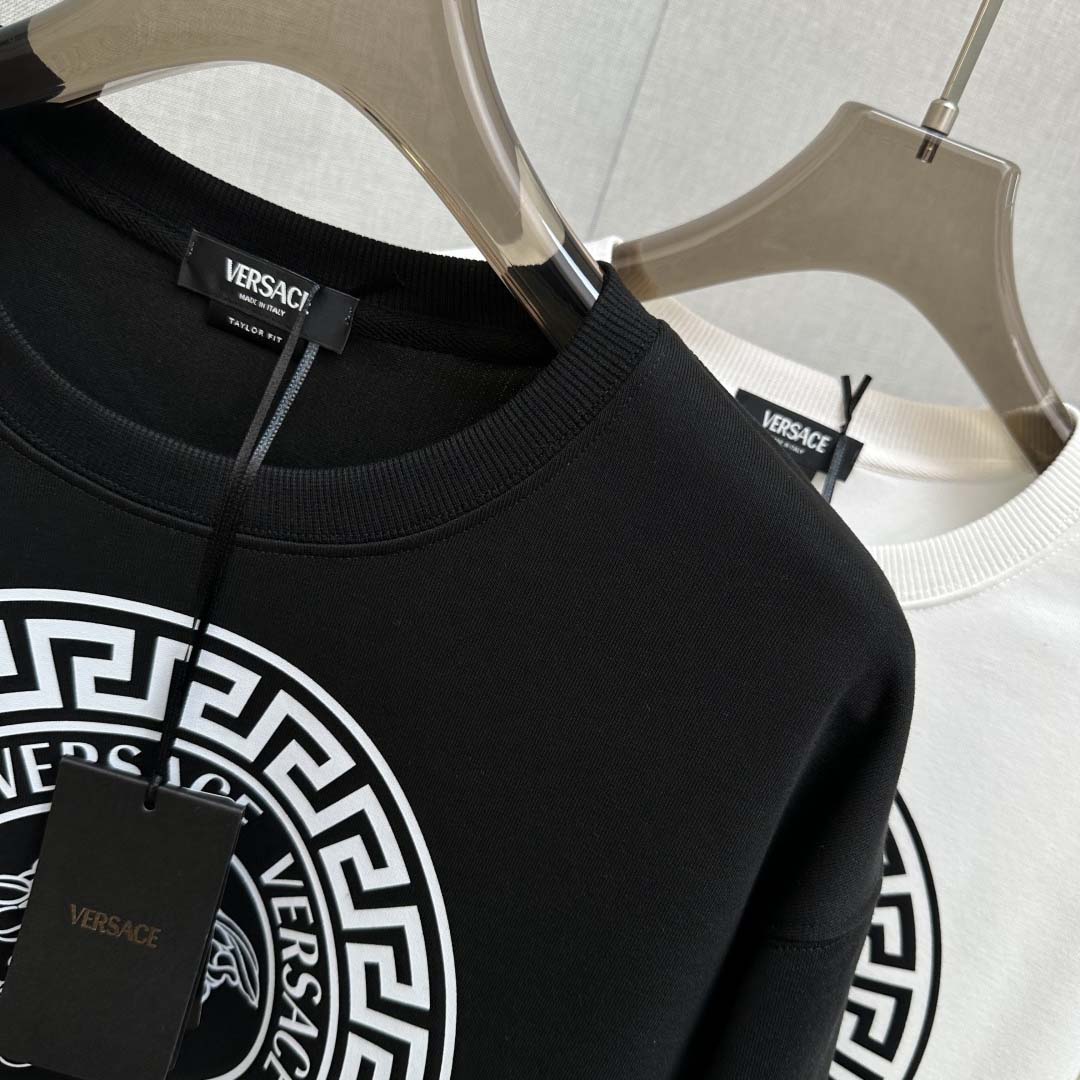 Versace Cotton Sweatshirt - FashionPlug