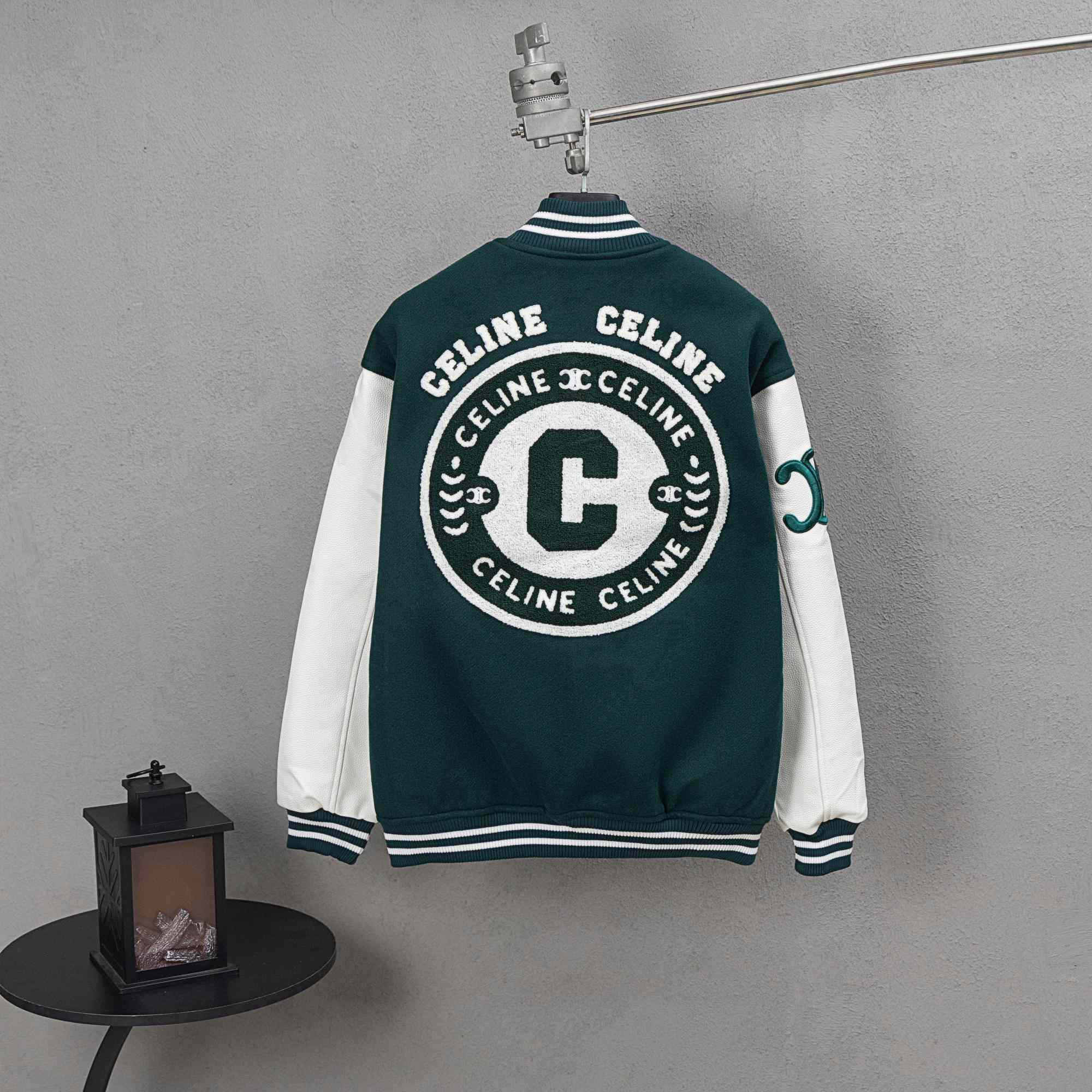 Celine Baseball Jacket - FashionPlug