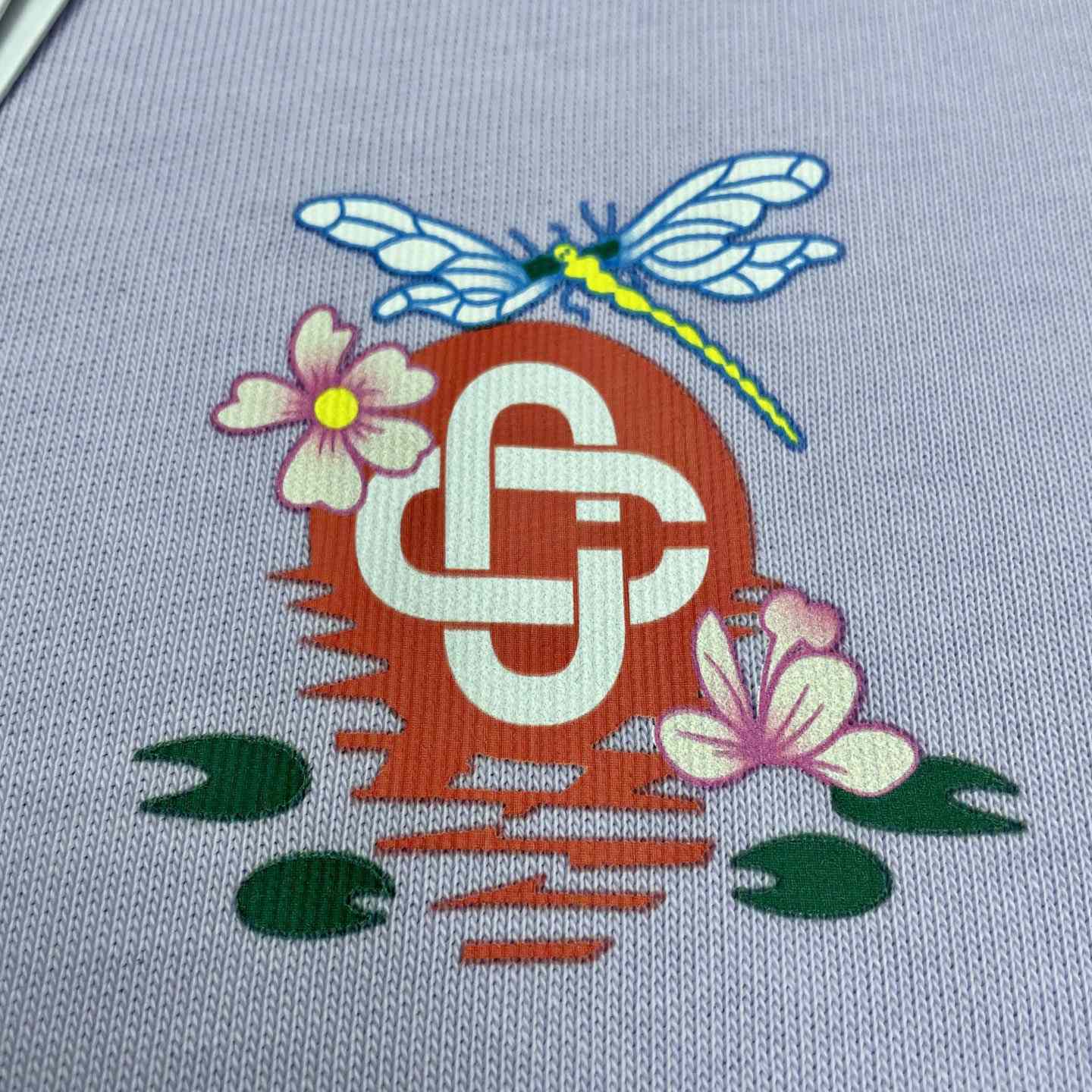 Casablanca Dragonfly Floral T-shirt   C1089 - FashionPlug