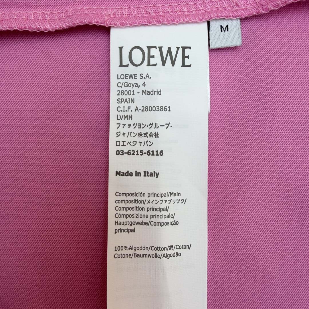 Loewe Loose fit T-shirt In Cotton - FashionPlug