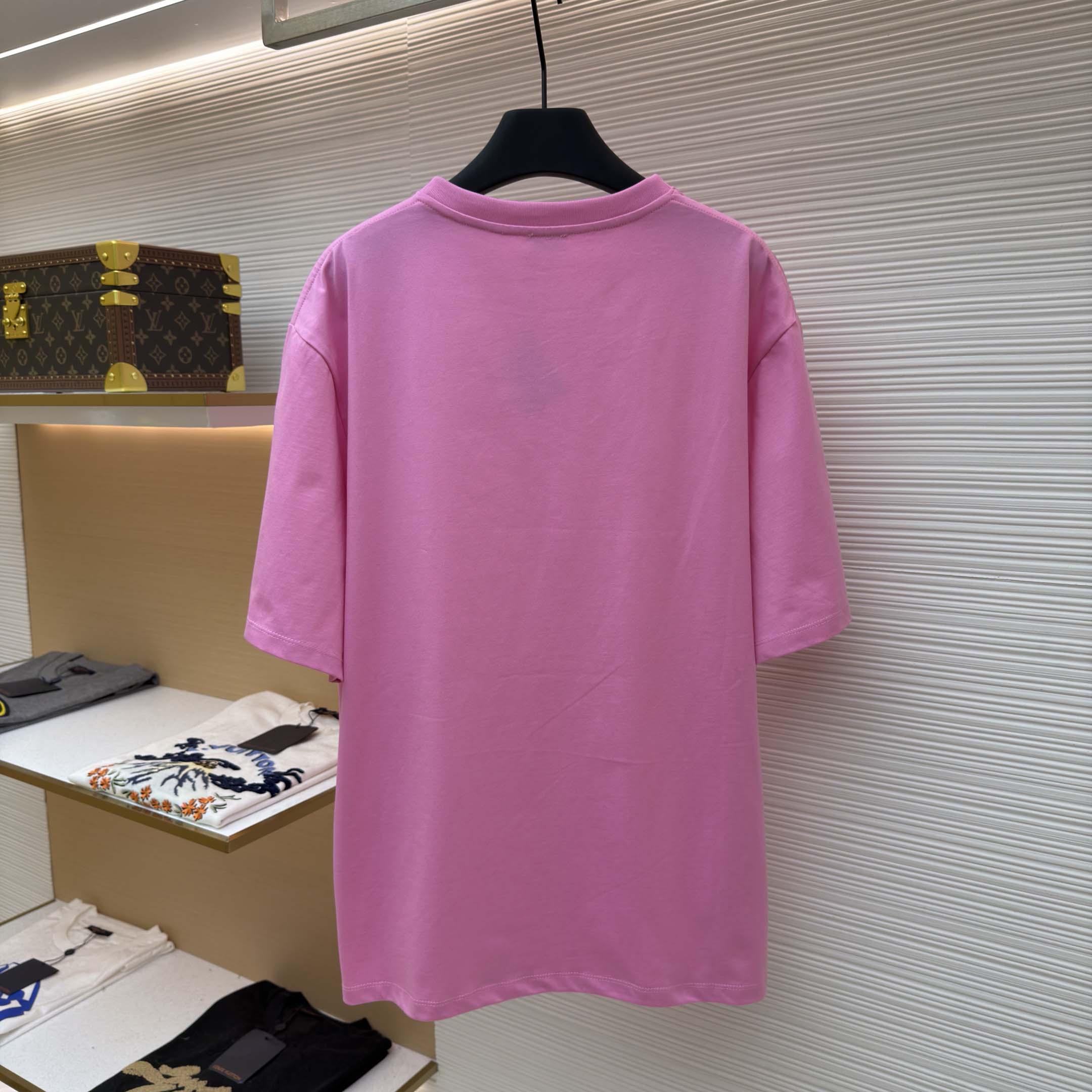 Loewe Loose fit T-shirt In Cotton - FashionPlug