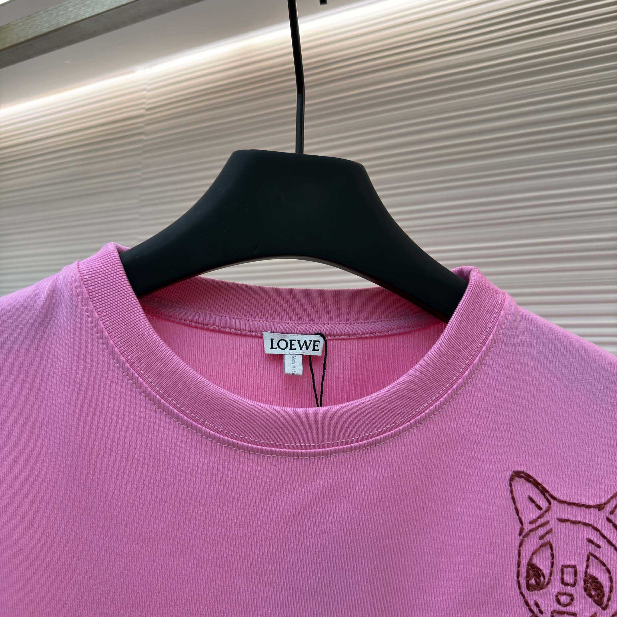 Loewe Loose fit T-shirt In Cotton - FashionPlug