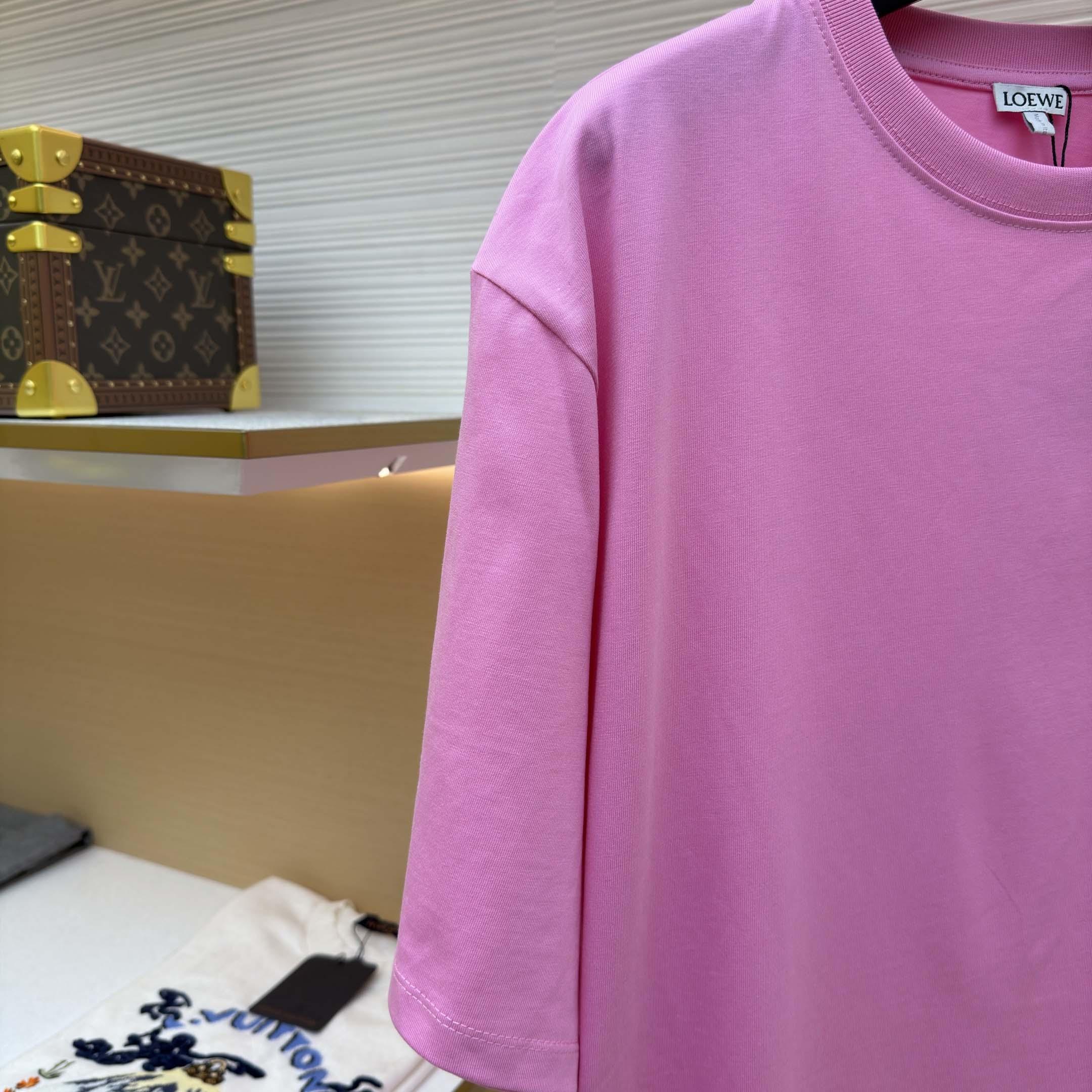 Loewe Loose fit T-shirt In Cotton - FashionPlug