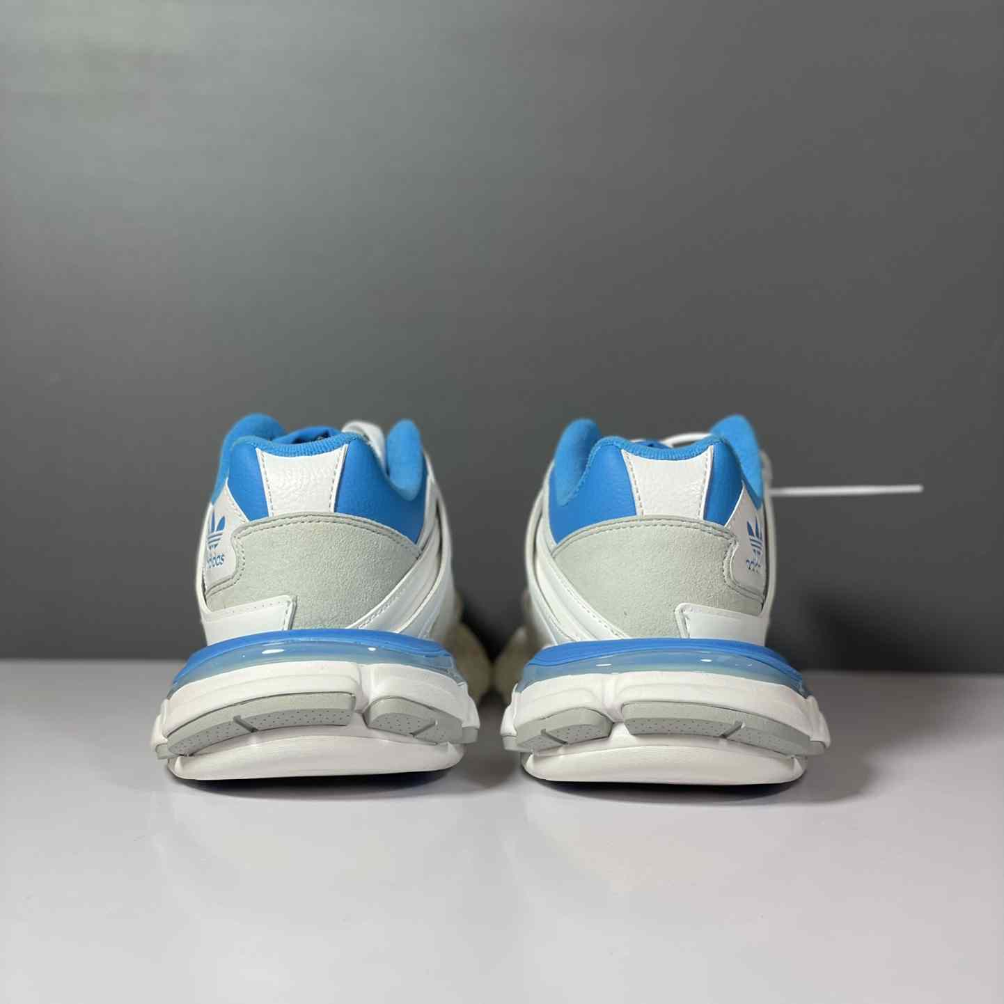 Balenciaga Track Forum x adidas White Blue - FashionPlug