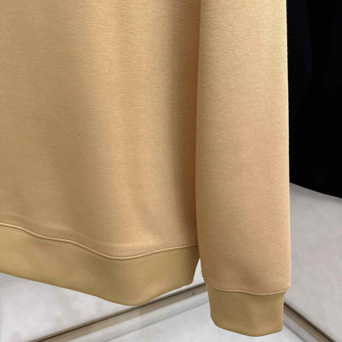 Burberry Check Collar Cotton Half-zip Sweatshirt - FashionPlug