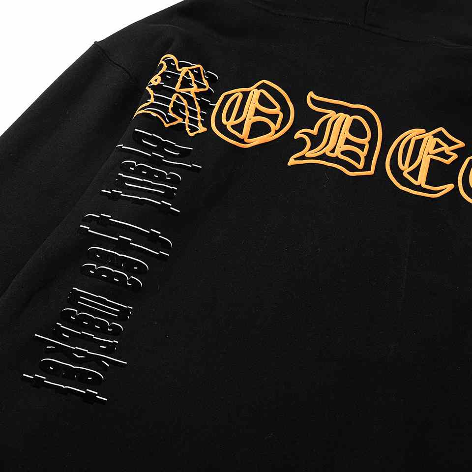 Travis Scott Cactus Jack x CPFM Rodeo Track 8 Hoodie In Black - FashionPlug