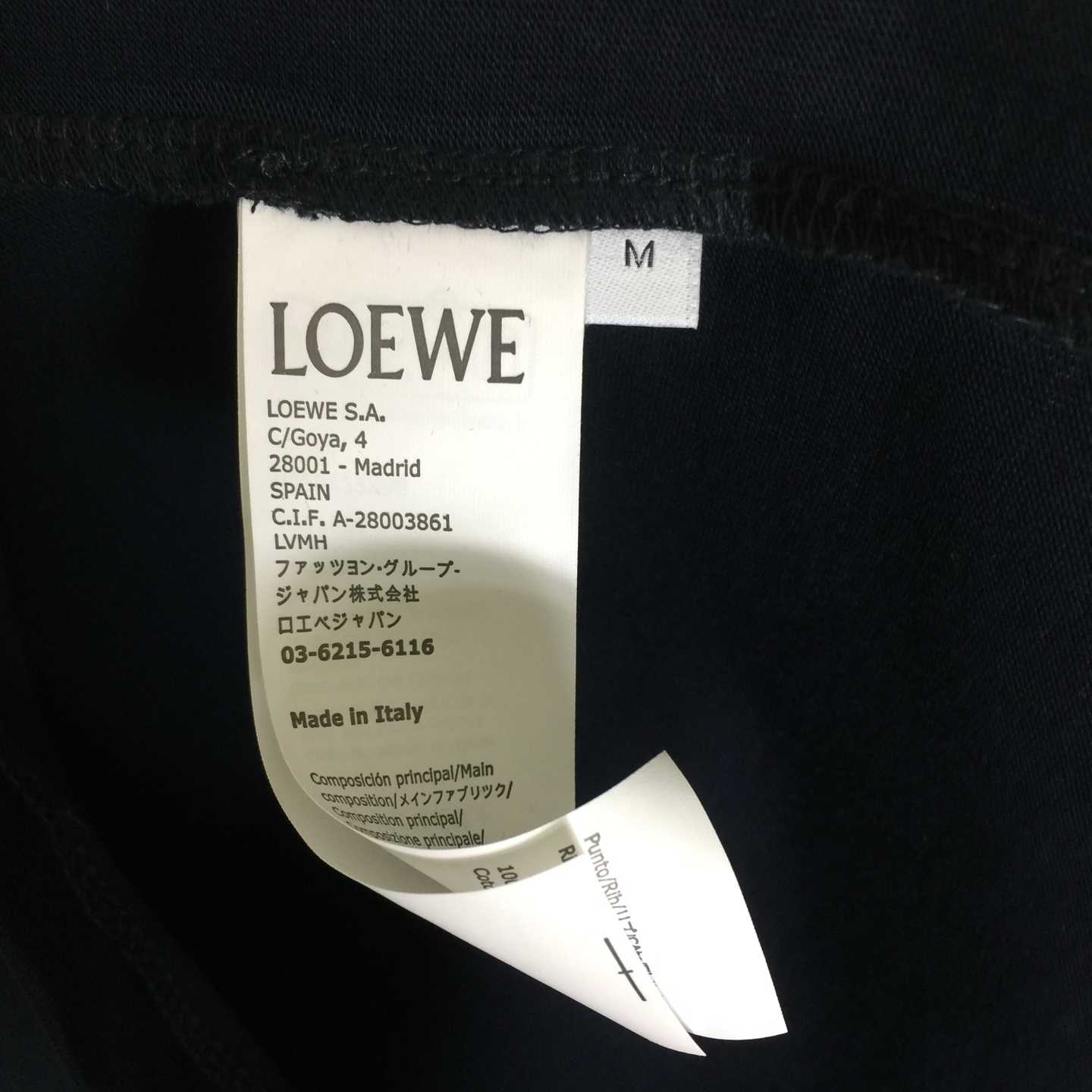 Loewe Loose Fit T-shirt In Cotton - FashionPlug